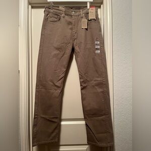 NWT Levi's Men's Brown 505 Regular